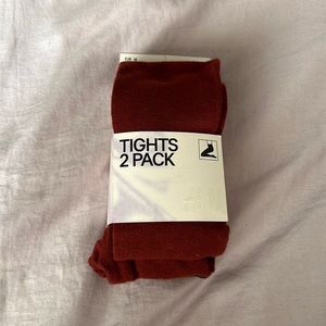 NWT! Tights 2 pack, size M- perfect for winter!